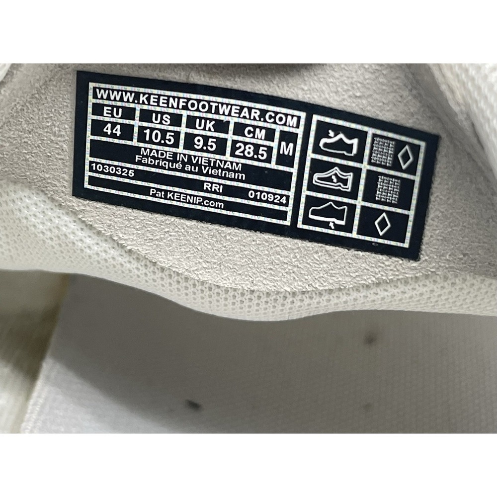KEEN WK500 Sneakers Mens 10.5 White Navy Athletic Running Casual Shoes 1030325 - Picture 8 of 10
